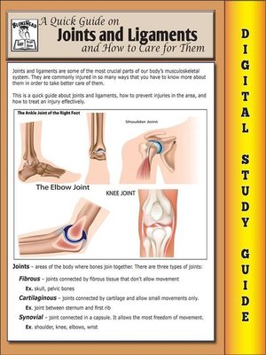 cover image of Joints and Ligaments ( Blokehead Easy Study Guide)